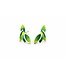 Arior Barcelona Earrings Eire green Small earrings