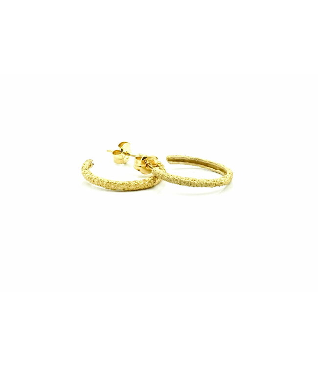 Arior Barcelona Earrings Desert Small half-round  earring