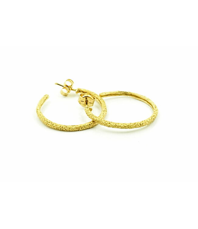 Arior Barcelona Earrings Desert big half-round earring