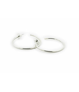 Arior Barcelona Arior Barcelona Large smooth Creole earring