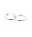 Arior Barcelona Earrings Large smooth Creole earring