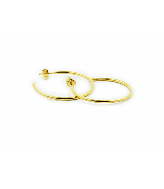 Arior Barcelona Oorbellen Large smooth Creole earring