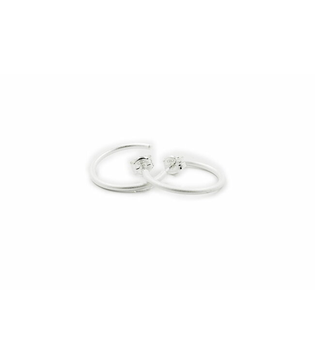 Arior Barcelona Earrings Small smooth Creole earrings