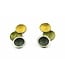 Arior Barcelona Earrings Singular ochre 3 round earring