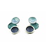 Arior Barcelona Oorbellen Singular ochre 3 round earring