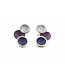 Arior Barcelona Oorbellen Singular ochre 3 round earring