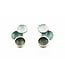 Arior Barcelona Earrings Singular ochre 3 round earring