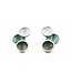 Arior Barcelona Oorbellen Singular ochre 3 round earring