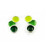 Arior Barcelona Oorbellen Singular ochre 3 round earring
