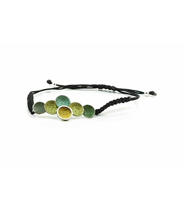 Arior Barcelona Bracelet Singular ochre macramé bracelet