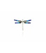 Arior Barcelona Hanger Dragonfly orange-green-blue enamel pendant
