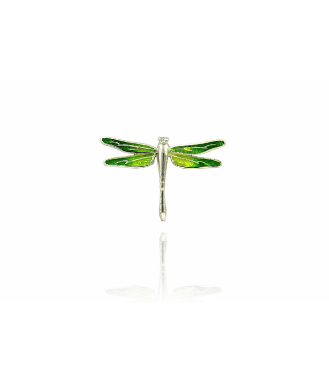 Arior Barcelona Pendant Dragonfly orange-green-blue enamel pendant