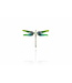 Arior Barcelona Pendant Dragonfly orange-green-blue enamel pendant