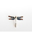 Arior Barcelona Hanger Dragonfly orange-green-blue enamel pendant
