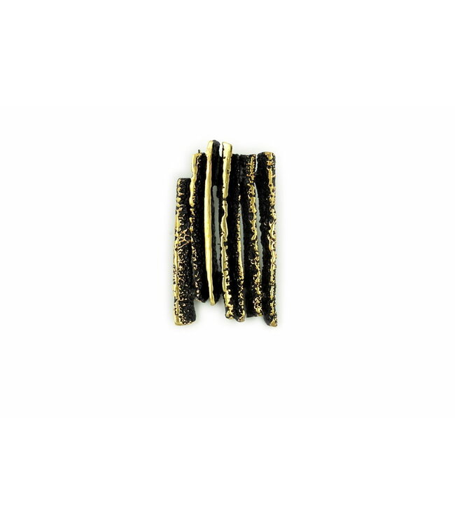 Arior Barcelona Sieraden Kleiner GoldenBlack Premium Anhänger Junc