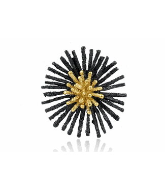 Arior Barcelona Arior Barcelona Esporas medium GoldenBlack ring
