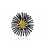 Arior Barcelona Sieraden Esporas medium GoldenBlack ring