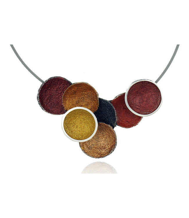 Arior Barcelona Sieraden Singular GoldenBlack Premium pendant