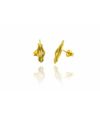Arior Barcelona Arior Barcelona Kleine Ohrringe FI, Silber und Gold