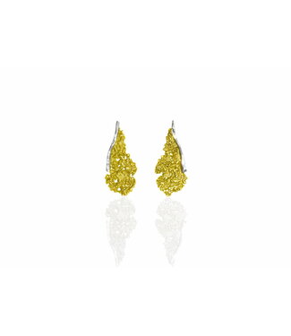 Arior Barcelona Arior Barcelona Symphony magenta pink earring