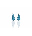 Arior Barcelona Oorbellen Symphony magenta pink earring