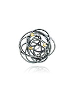 Arior Barcelona Caos silver&gold 1 Brilliant Pendant
