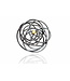 Arior Barcelona Hanger Caos silver&gold