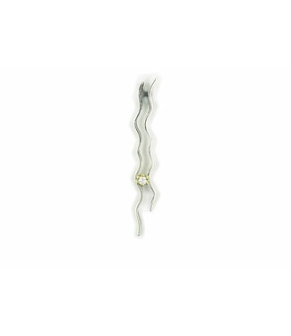 Arior Barcelona Arior Barcelona Anhänger Safí, Silber mit Diamant in Goldfassung