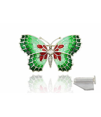 Arior Barcelona Arior Barcelona Mosaic "trencadís" Butterfly violet-grey big brooch
