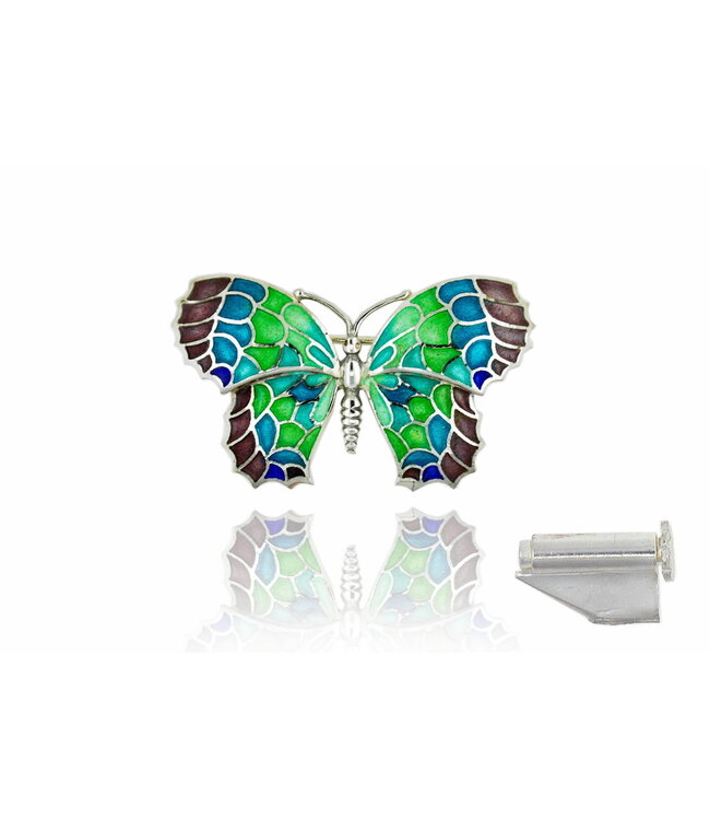 Arior Barcelona Broche Medium colorful butterfly brooch