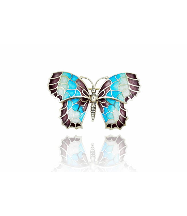 Arior Barcelona Brooch Medium colorful butterfly brooch