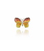 Arior Barcelona Brooch Small Black-Colorful Butterfly Brooch
