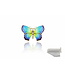 Arior Barcelona Brooch Small Black-Colorful Butterfly Brooch