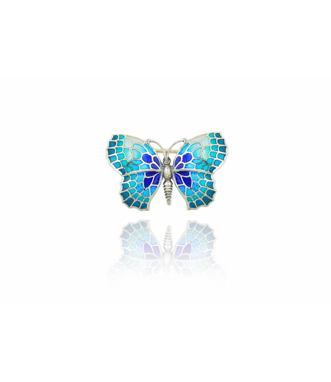 Arior Barcelona Brooch Small Black-Colorful Butterfly Brooch