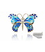 Arior Barcelona Broche Large Colorful Orange-Yellow Butterfly Brooch Design 2010
