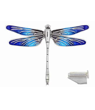 Arior Barcelona Arior Barcelona Large Grey-Violet Dragonfly Brooch
