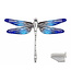 Arior Barcelona Broche Large Grey-Violet Dragonfly Brooch