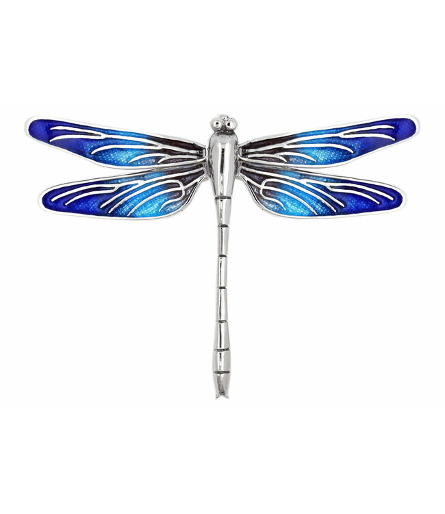 Arior Barcelona Broche Large Grey-Violet Dragonfly Brooch