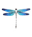 Arior Barcelona Broche Large Grey-Violet Dragonfly Brooch