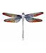 Arior Barcelona Broche Large Grey-Violet Dragonfly Brooch
