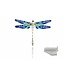 Arior Barcelona Hanger Colorful Black 'Trencadis' Mosaic Dragonfly Pendant