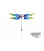 Arior Barcelona Pendant Colorful Black 'Trencadis' Mosaic Dragonfly Pendant