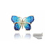 Arior Barcelona Broche Medium Green Fly Butterfly Brooch