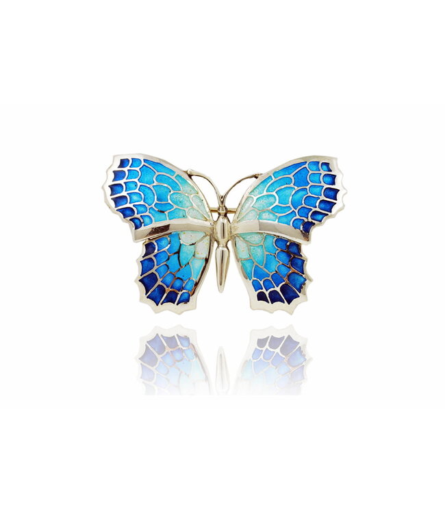 Arior Barcelona Brooch Medium Green Fly Butterfly Brooch