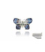 Arior Barcelona Broche Small Green Fly Butterfly Brooch