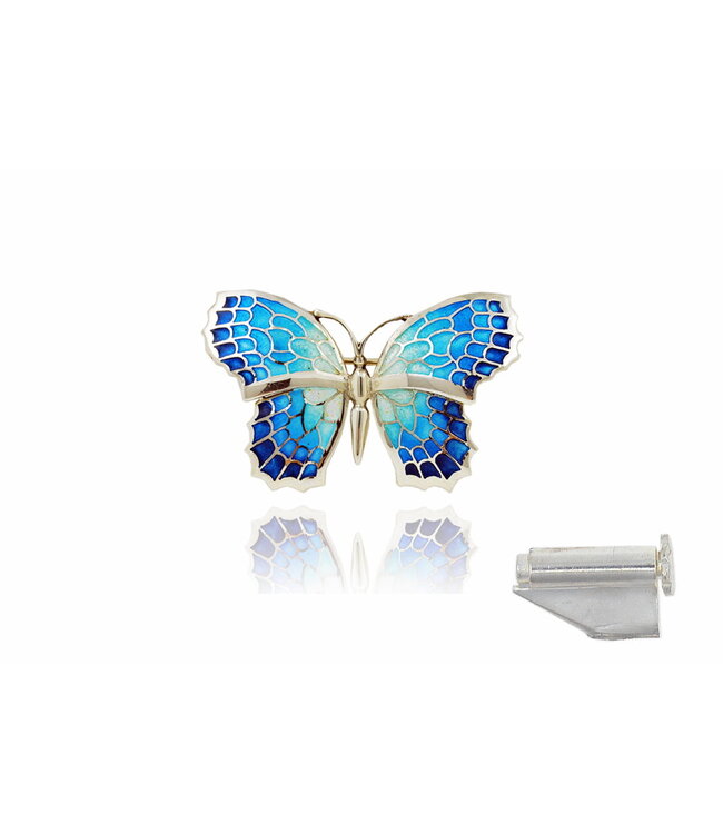 Arior Barcelona Brooch Small Green Fly Butterfly Brooch