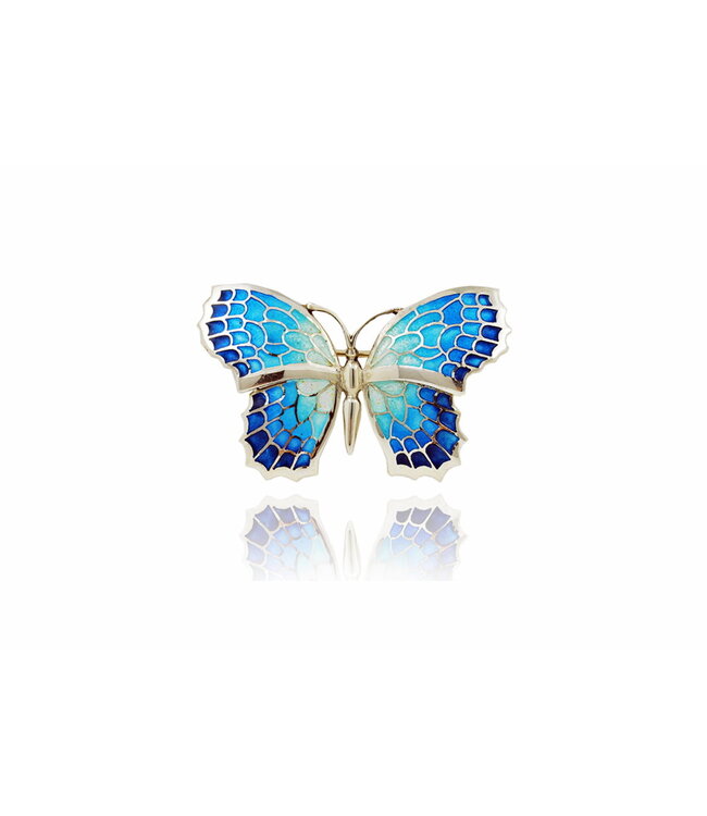 Arior Barcelona Broche Small Green Fly Butterfly Brooch