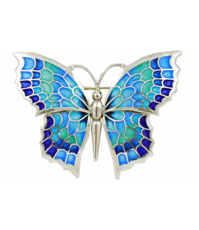 Arior Barcelona Brooch XXL Brown Butterfly Brooch
