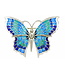 Arior Barcelona Broche XXL Brown Butterfly Brooch