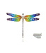 Arior Barcelona Brooch Mosaic "trencadís" Dragonfly orange big brooche